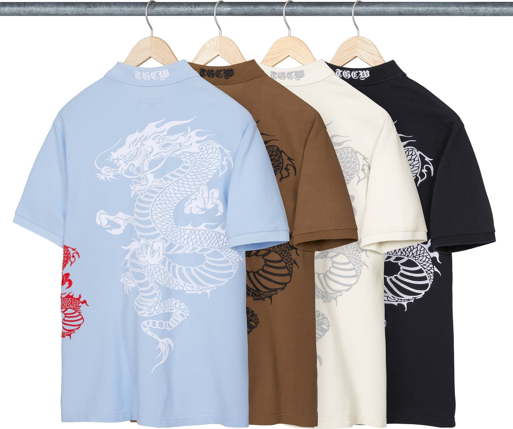 Supreme®/The Great China Wall Dragon Polo